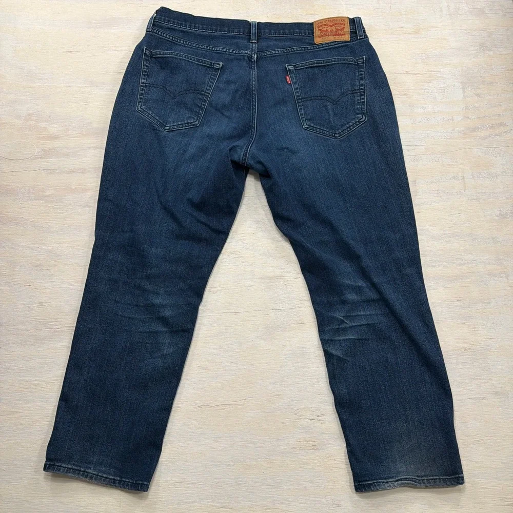 Levi's Jeans 541 Athletic Taper Stretch Medium Wash Blue Mens 36x30